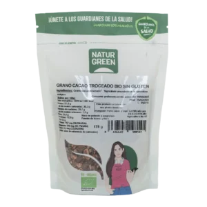 NaturGreen Grano de Cacao Troceado BIO 175 g