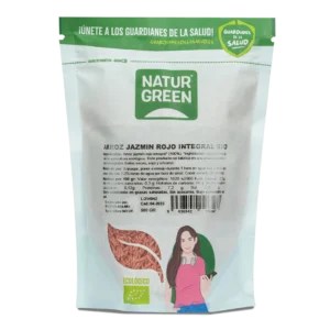 NaturGreen Arroz Jazmín Rojo Integral Bio 500 g
