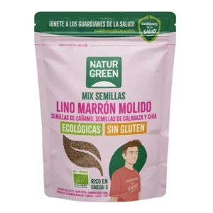 NaturGreen Semillas de lino, cáñamo, calabaza y chía Bio 150 g