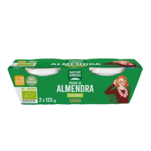 NaturGreen Postre Almond Cacao Bio (2x125 g)