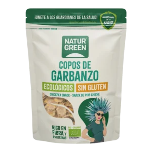 NaturGreen Snack de Copos de Garbanzo Bio 225 g