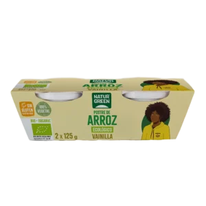 NaturGreen Postre Arroz Vainilla Bio (2x125 g)