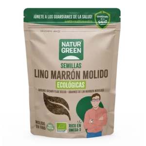 NaturGreen Semillas de Lino Marrón Molido Bio 150 g