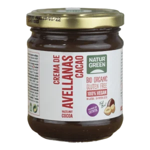 NaturGreen Crema de Avellanas Cacao Contenido Reducido de Azúcares Bio 200 g