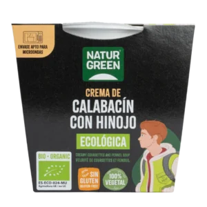 NaturGreen Crema de Calabacín Hinojo Bio 310 g