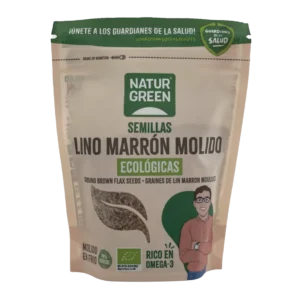 NaturGreen Semillas de Lino Marrón Molido Bio 150 g