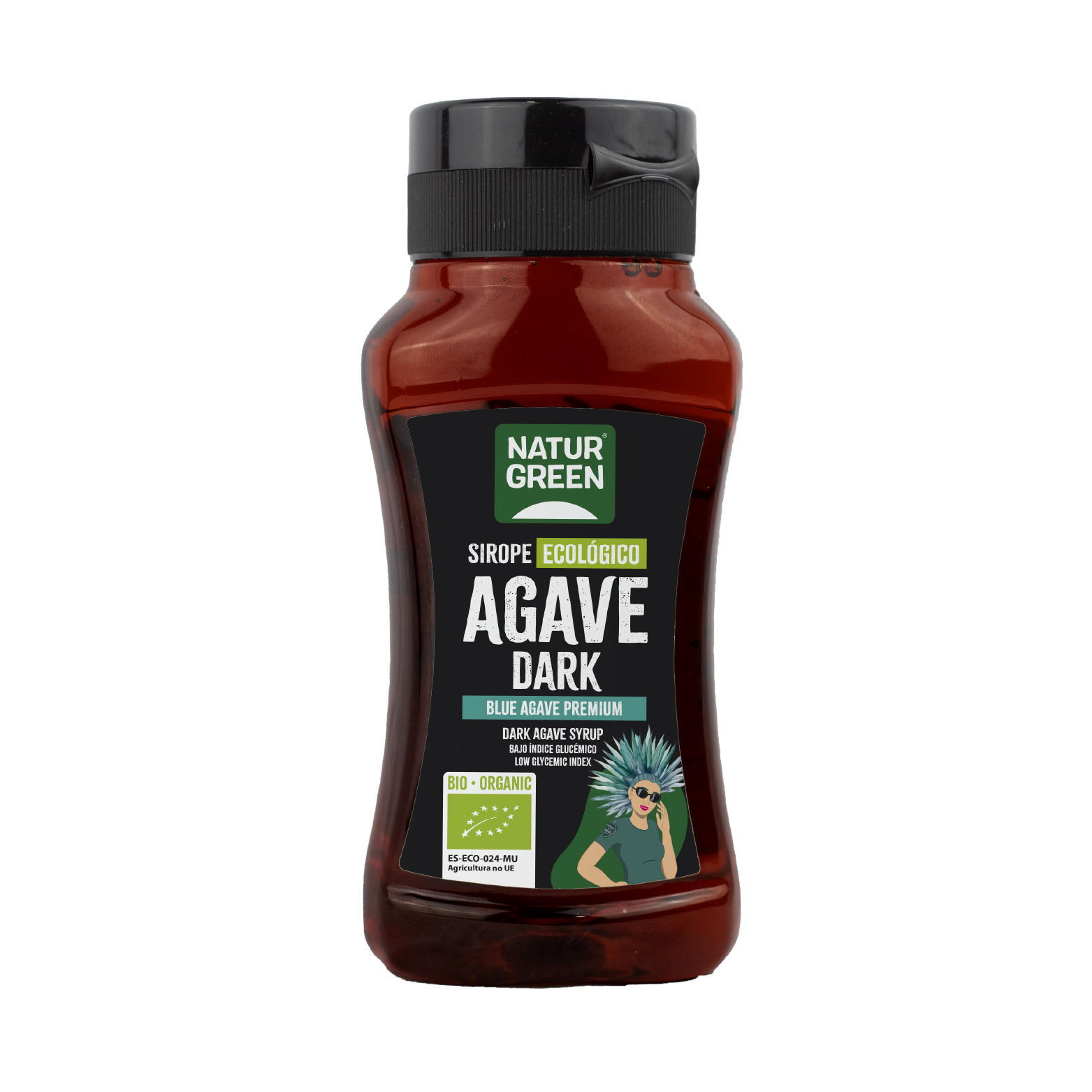 sirope de agave bio dark