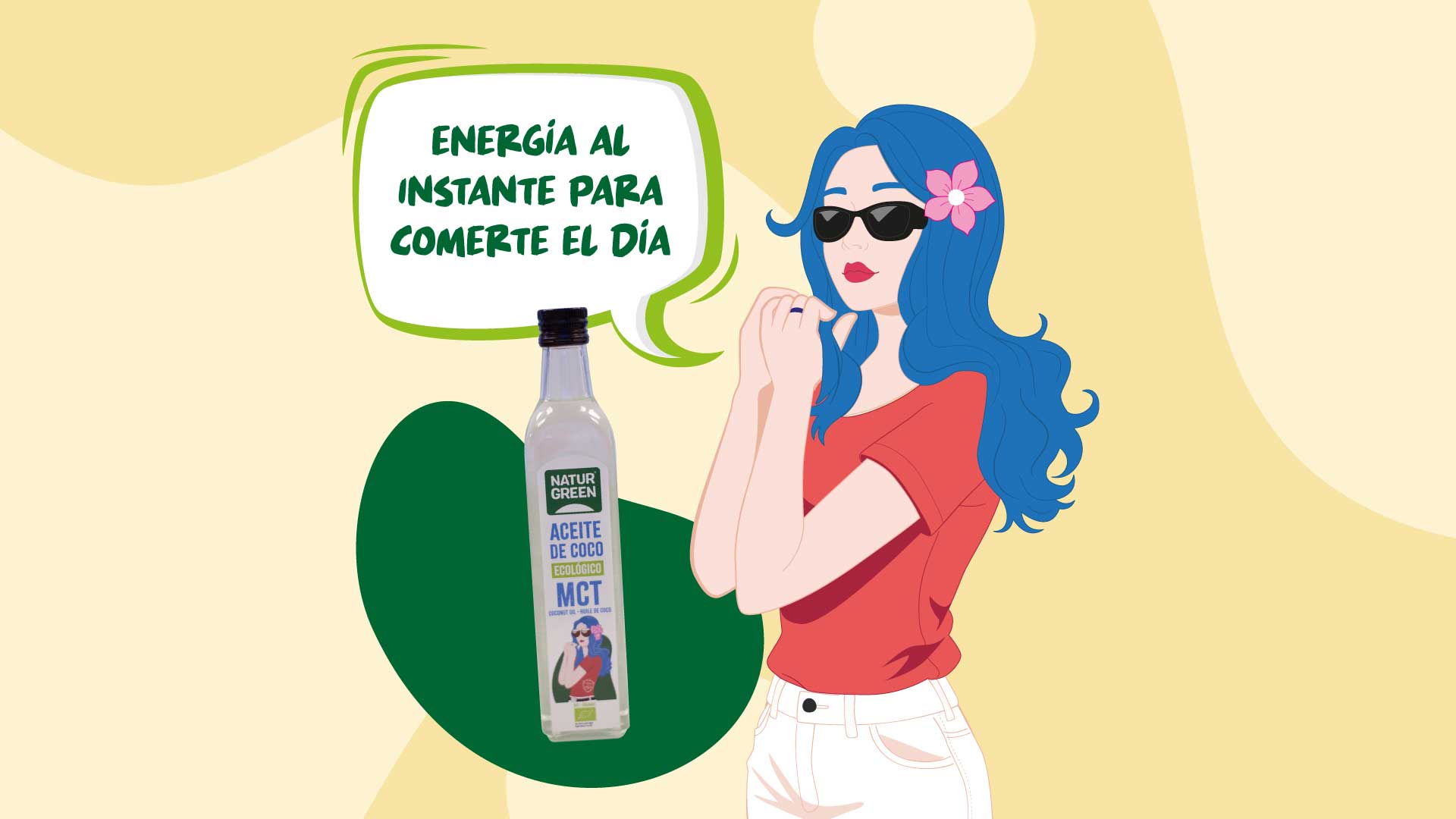 Aceite de Coco MCT ecológico energía NaturGreen