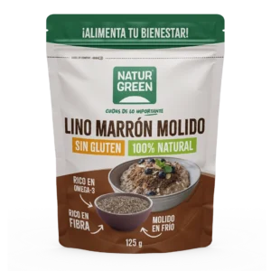 NaturGreen Semillas de Lino Marrón Molido 125 g