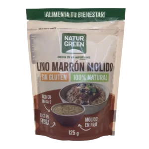 NaturGreen Semillas de Lino Marrón Molido 125 g